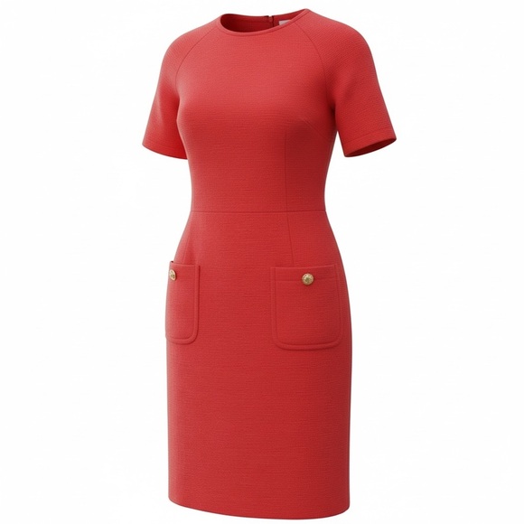 Vintage 1960s Nelly Don Dress - Picture 2 of 8